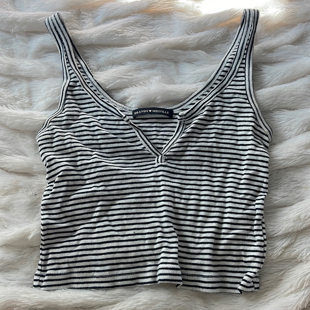 STRIPED BRANDY MELVILLE TANK!